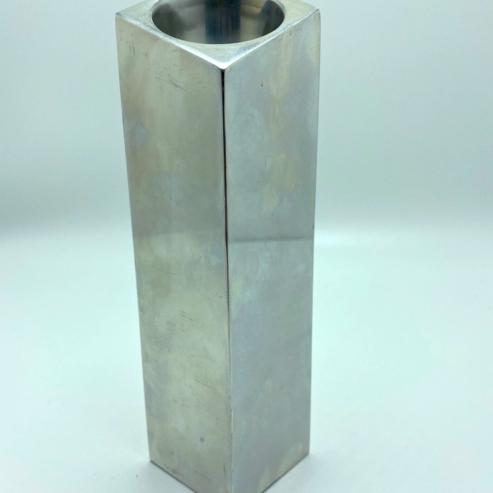 Vntg nambé studio Silver Candlestick 1996 - Picture 3 of 5